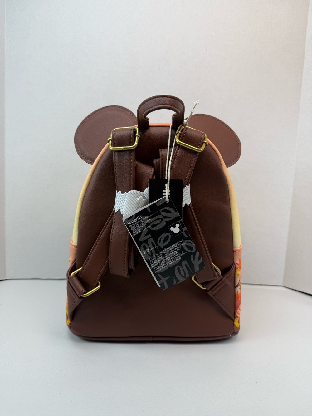 Loungefly Disney Minnie Mouse Fall Harvest Mini Backpack - Picture 9 of 9